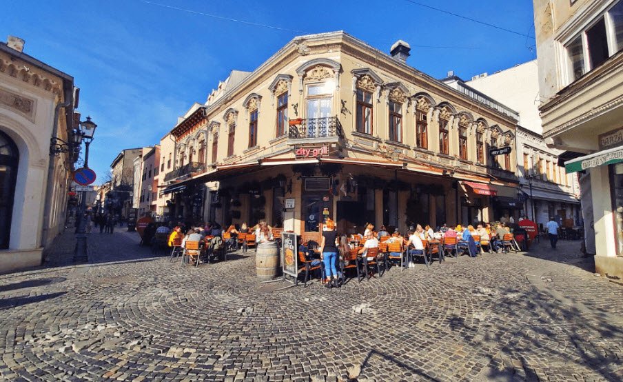 Old Town Bucharest, Bucharest, Romania